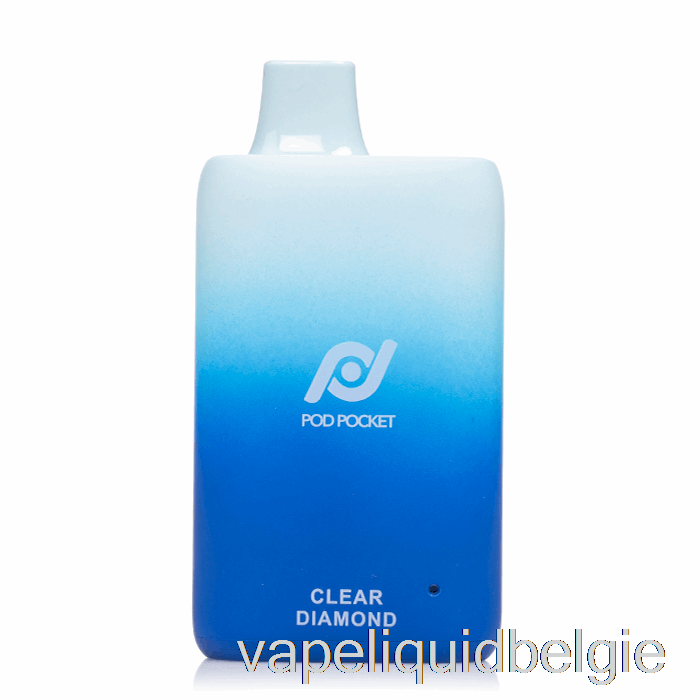 Vape Liquid Pod Pocket 7500 Wegwerp Heldere Diamant